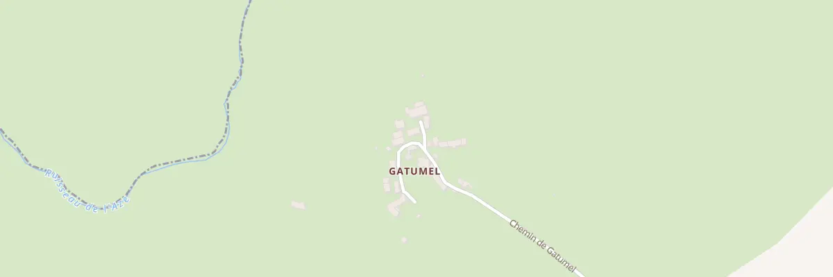 Plan du 582 Che de Gatumel à Vabre
