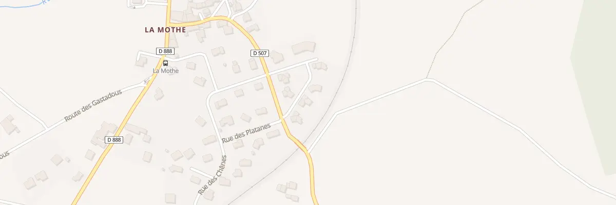 Plan du 5329 La Mothe à Quins