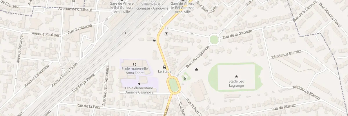 Plan du 51B Rue Jean Jaurès à Arnouville