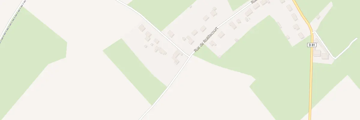 Plan du 13 Rue de Rocourt à Marquay