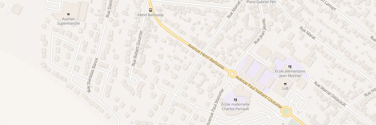 Plan du 24 Rue Marcel Baudrat à Arnouville