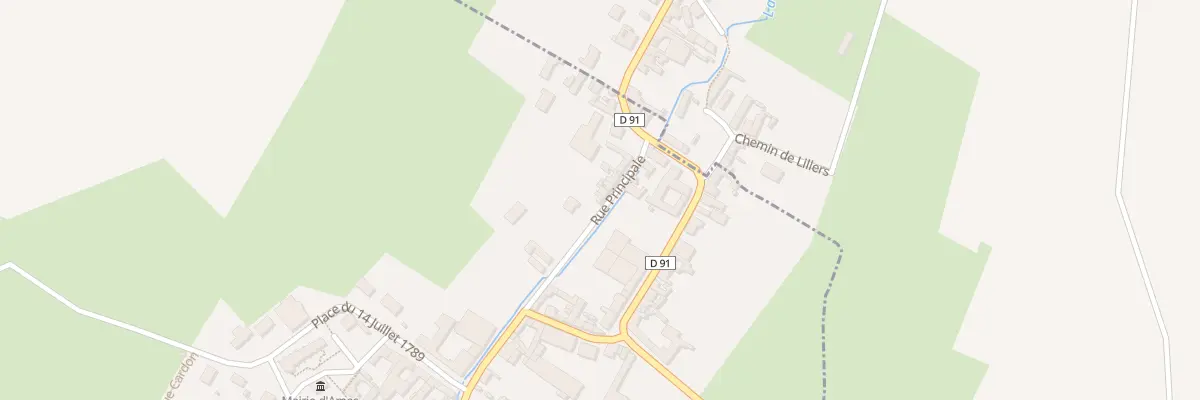 Plan du 10 Rue Principale à Ames
