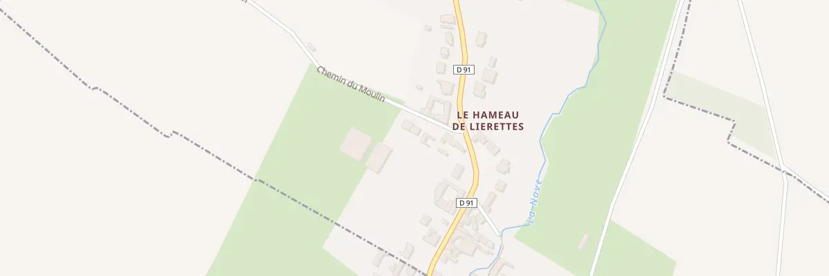 Plan du 4 Che du Moulin à Lières