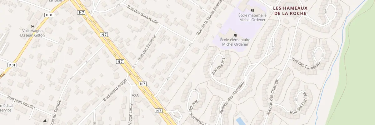 Plan du 69 Rue de la Haute Montagne à Ris-Orangis