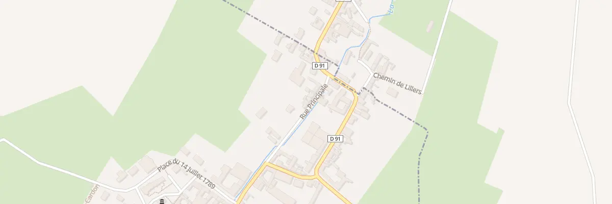 Plan du 8 Rue Principale à Ames