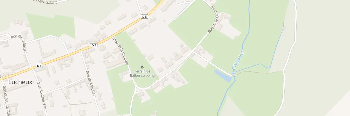 Plan du 9 Rue de la Couture à Lucheux