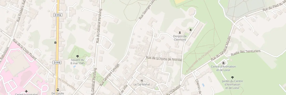 Plan du 3 Imp Duvivier à Clermont