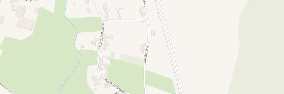 Plan du 1 Rue Blanche à Marest