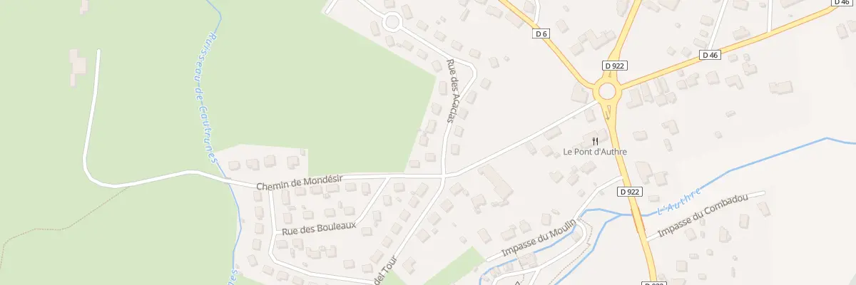 Plan du 1 Rue des Acacias à Jussac