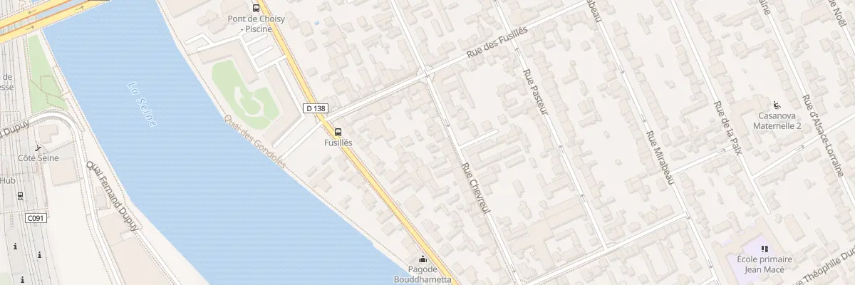 Plan du 34 Rue Chevreul à Choisy-le-Roi