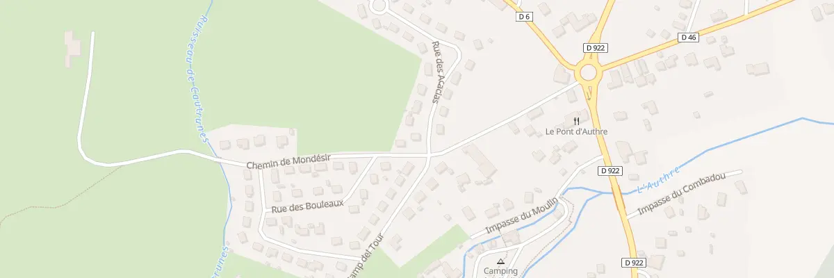 Plan du 12 Che de Mondesir à Jussac
