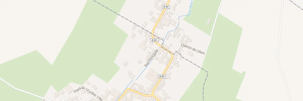 Plan du 2 Rue Principale à Ames