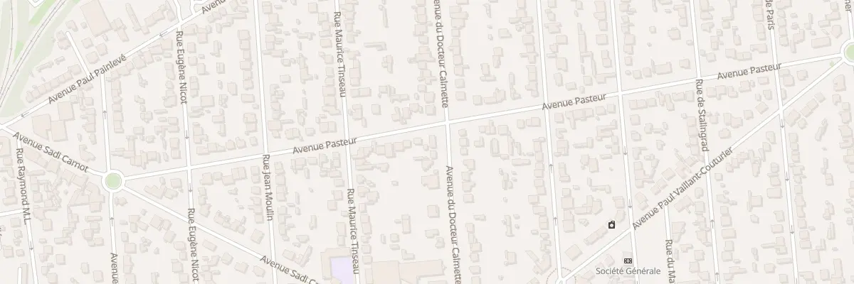 Plan du 81 Av du Docteur Calmette à Villeneuve-le-Roi