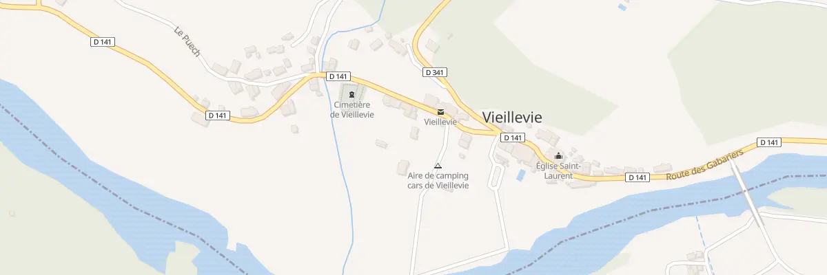 Plan du 6032 Le Bourg à Vieillevie