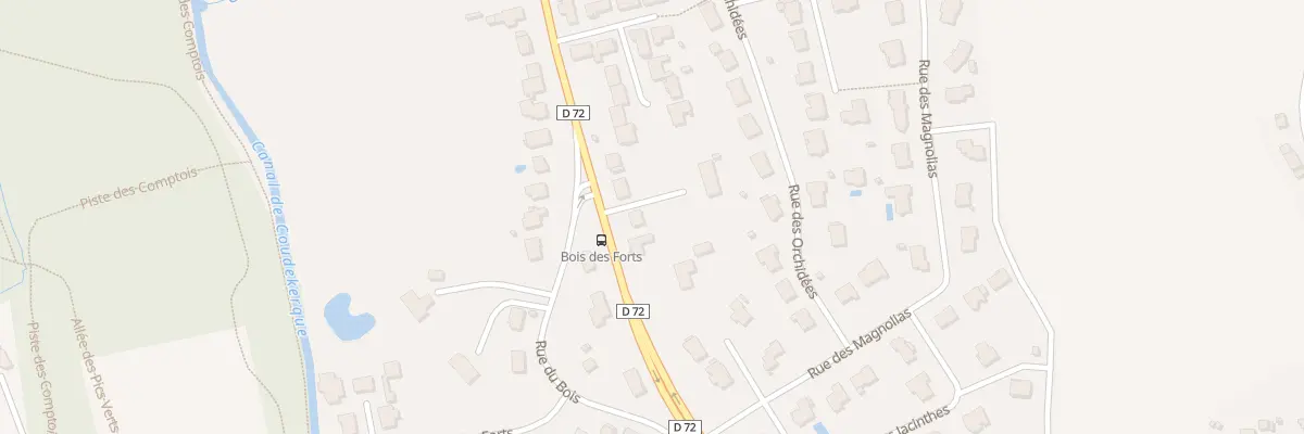 Plan du 101 Rue Principale CD 72 à Téteghem-Coudekerque-Village