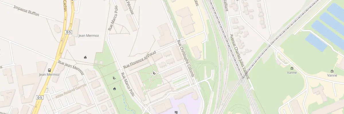 Plan du 7 Rue Christophe Colomb à Orly
