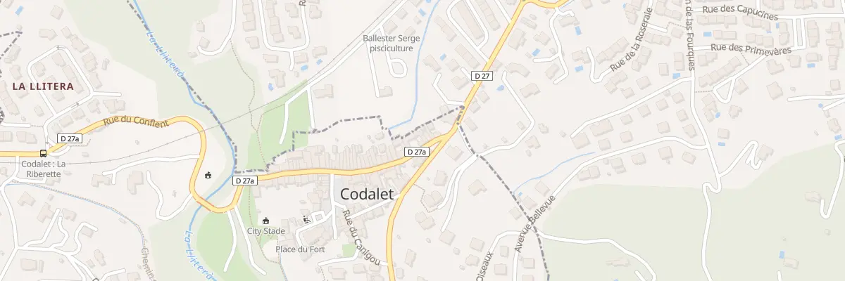 Plan du 8 Rue du Conflent à Codalet