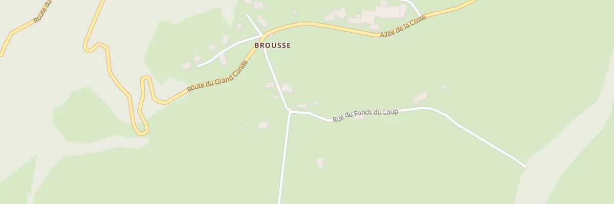 Plan du 6017 Brousse à Bassignac