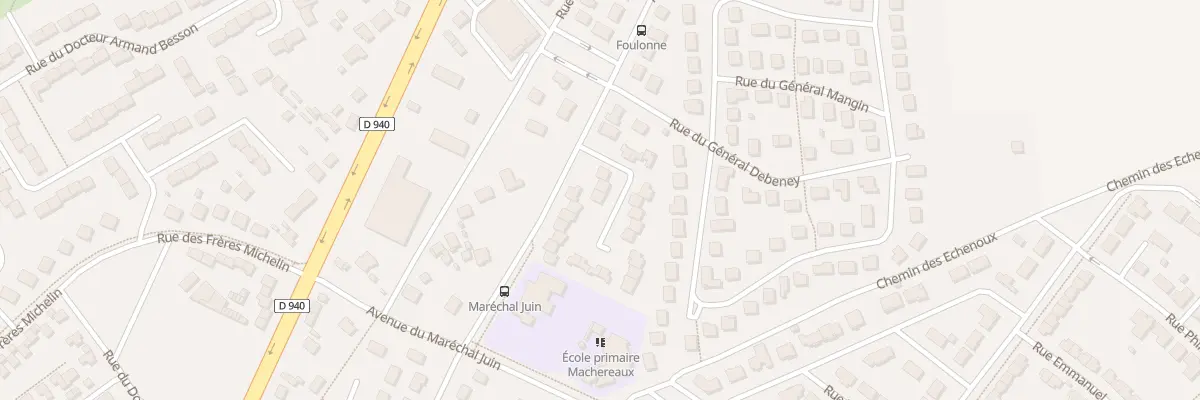 Plan du 6 Rue du Doc Bonneau à Bourges