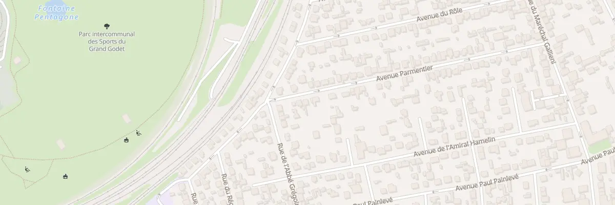 Plan du 61B Av Parmentier à Villeneuve-le-Roi