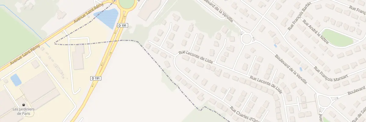 Plan du 2 Rue Leconte de Lisle à Mennecy