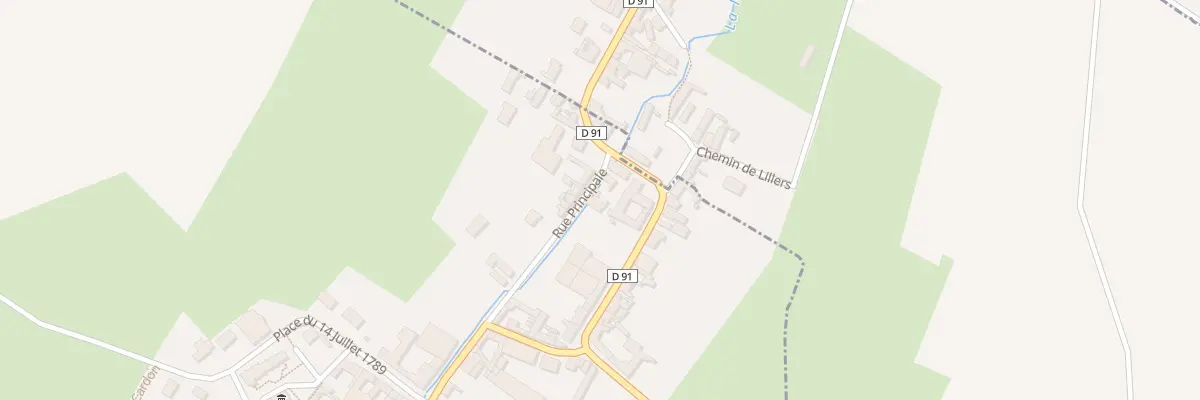 Plan du 3 Rue Principale à Ames