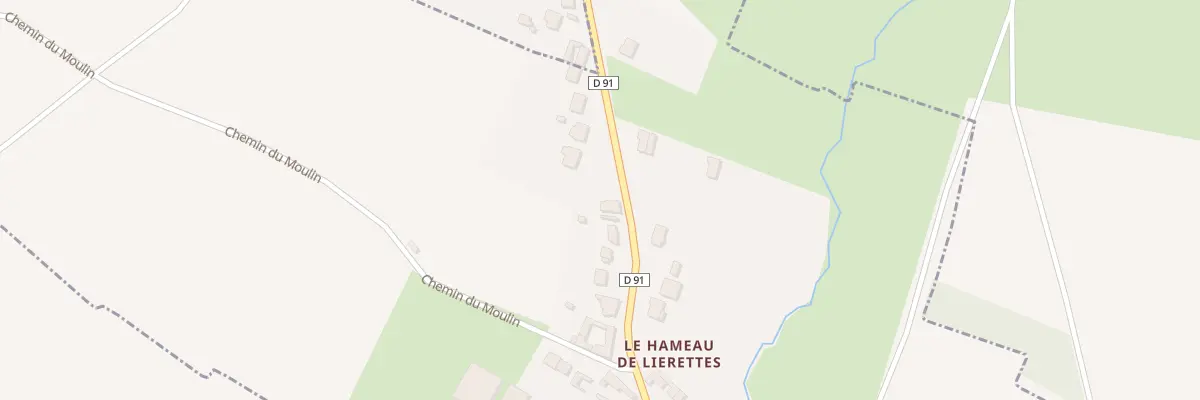 Plan du 22 Le Hameau de Lierettes à Lières