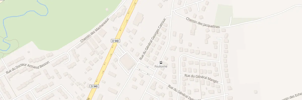 Plan du 28 Rue du Gen Catroux à Bourges