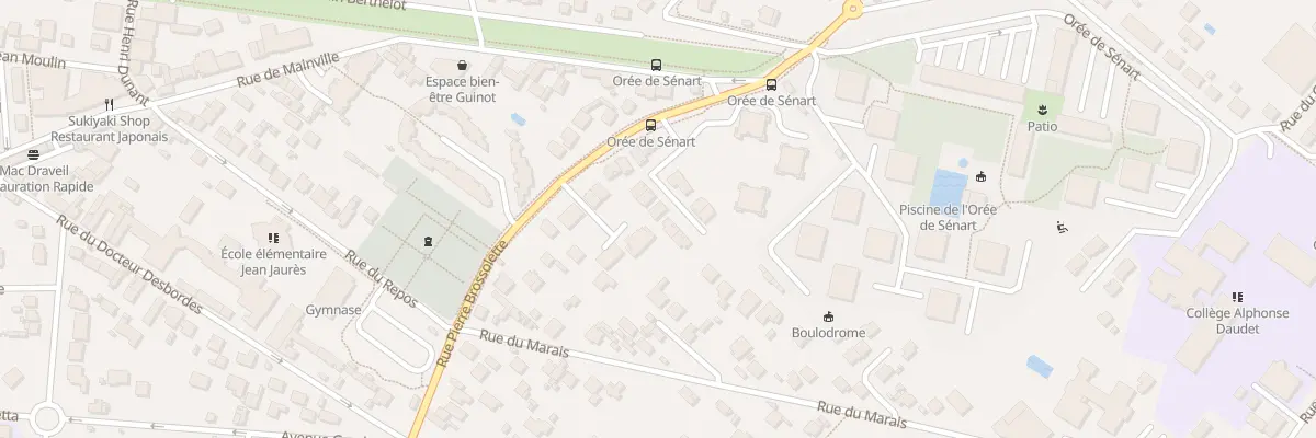 Plan du 128 Rue Pierre Brossolette à Draveil