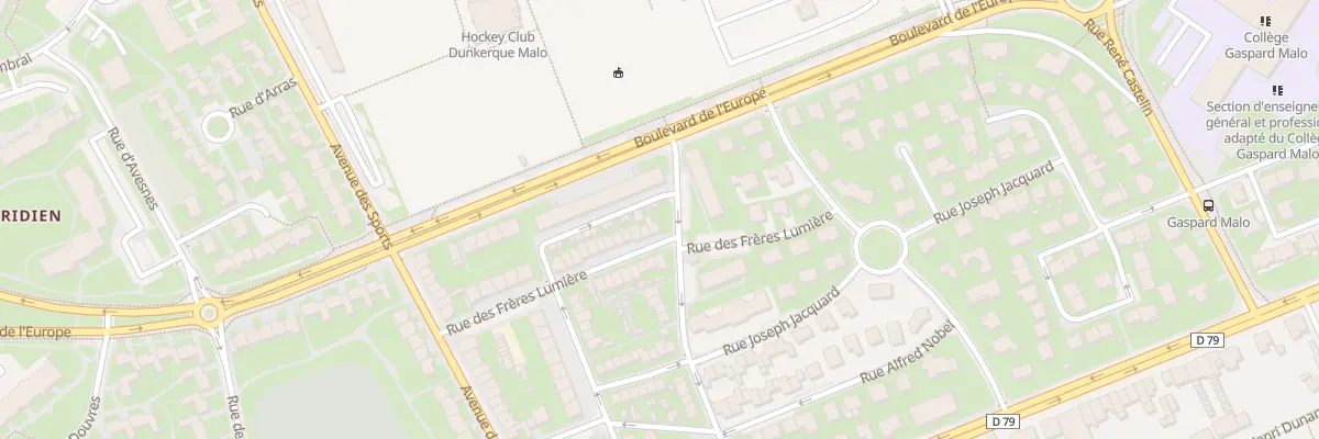 Plan du 31 Rue des Frères Lumière à Dunkerque