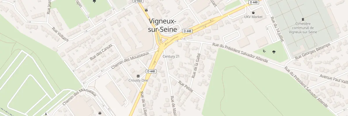 Plan du 3 Rue de Mainville à Vigneux-sur-Seine