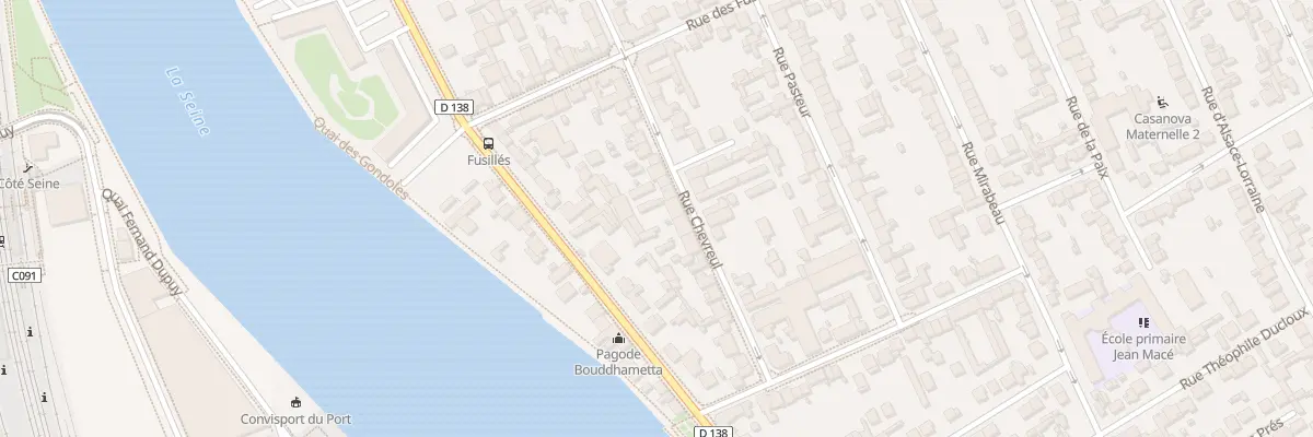 Plan du 42 Rue Chevreul à Choisy-le-Roi