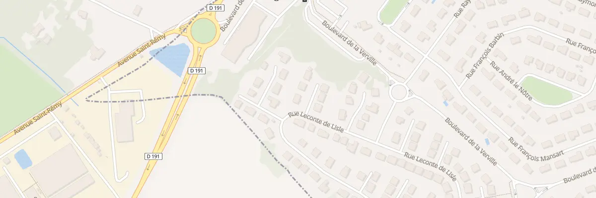 Plan du 1 Rue Leconte de Lisle à Mennecy