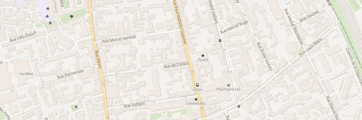 Plan du 132 Rue Vaillant Couturier à Alfortville