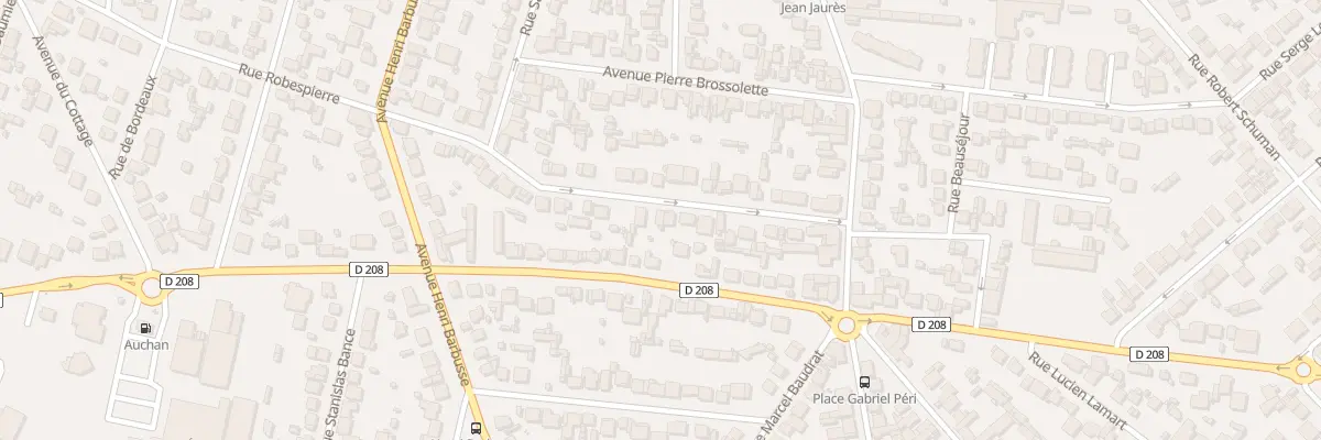 Plan du 13B Rue Robespierre à Arnouville