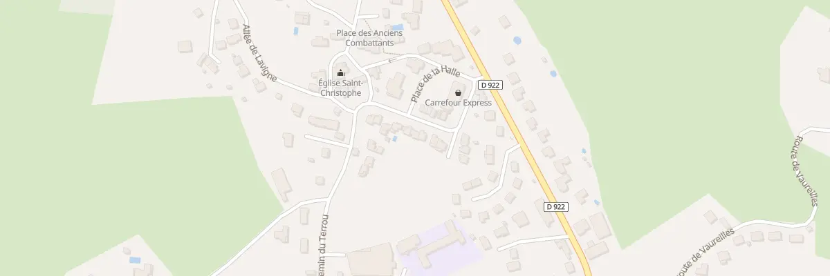 Plan du 6075 Le Bourg à Naucelles