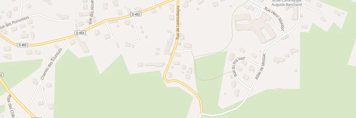 Plan du 3 Rue de Lestoubeyre à Reilhac