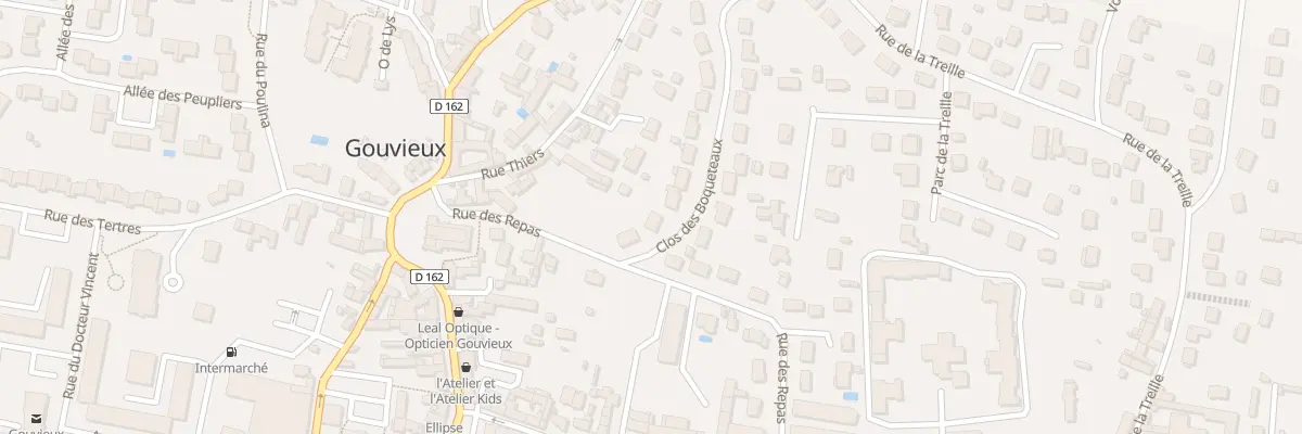 Plan du 3 Rue du Clos des Boqueteaux à Gouvieux