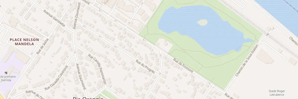 Plan du 41 Rue de Fromont à Ris-Orangis