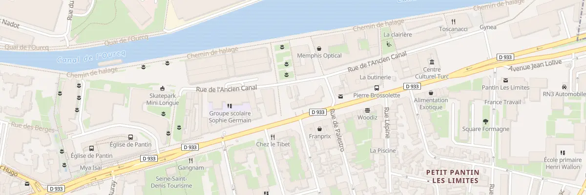 Plan du 193 Av Jean Lolive à Pantin
