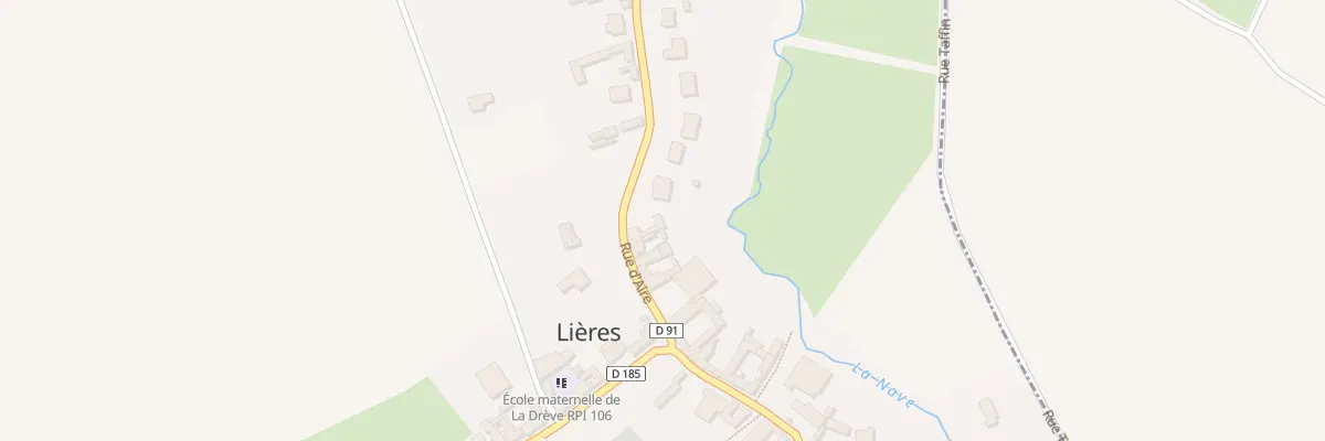 Plan du 5B Rue d’Aire à Lières