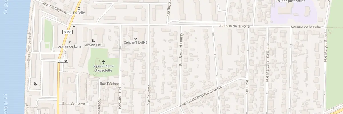 Plan du 57 Rue Bernard Palissy à Choisy-le-Roi
