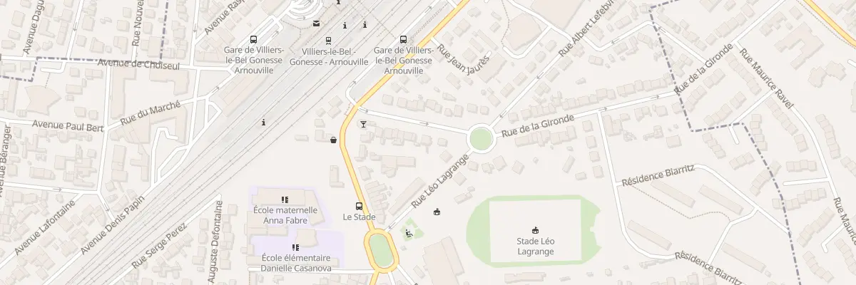 Plan du 12 Rue de Saumur à Arnouville
