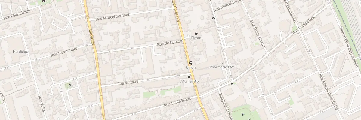 Plan du 140 Rue Vaillant Couturier à Alfortville