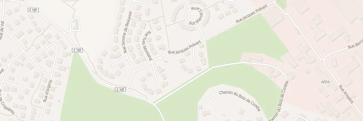 Plan du 2 Rue Charles Trenet à Aurillac