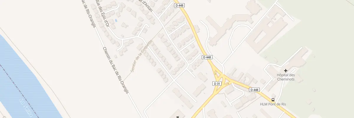 Plan du 1 Rue des Chevaux d’Antan à Draveil