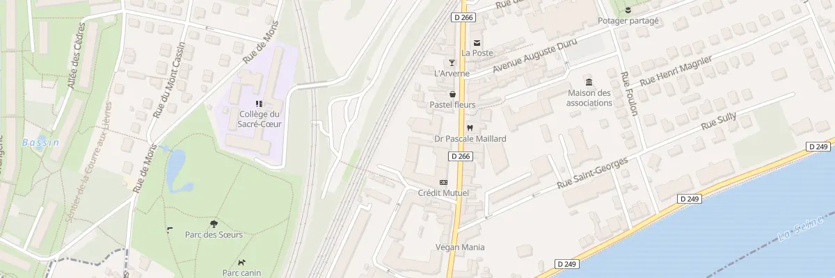 Plan du 19B Rue du Bac à Ablon-sur-Seine
