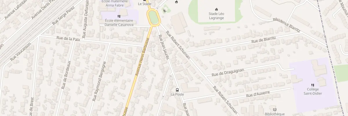 Plan du 71 Rue Jean Jaurès à Arnouville