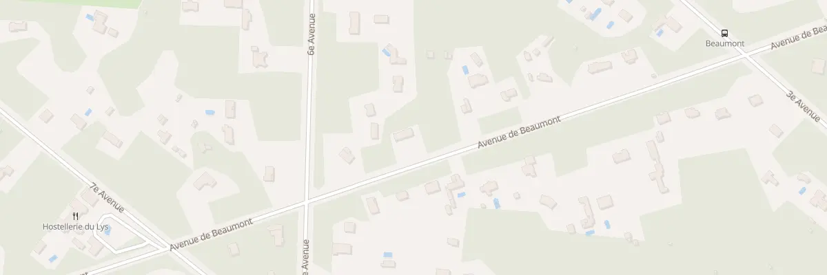 Plan du 81 Av de Beaumont à Lamorlaye