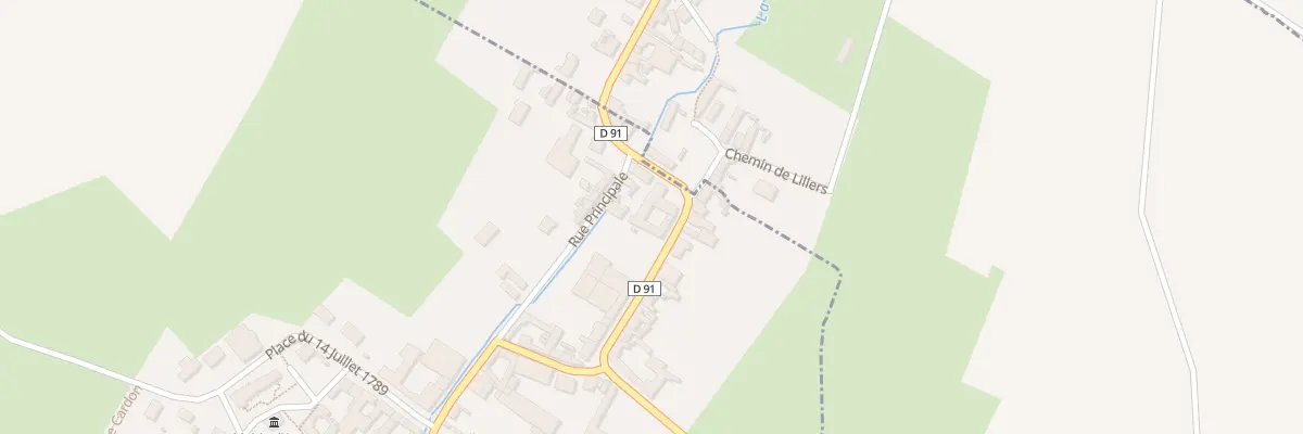 Plan du 16 Rue de Ferfay à Ames